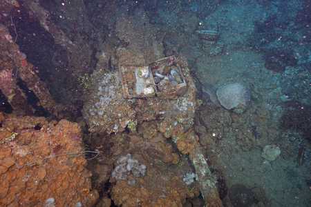 3/3/2023<br>All the wrecks had objects found inside placed in little displays around the ship.  It's illegal to remove objects, so they stay on/in the ships.