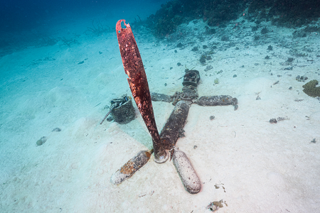 3/9/2023<br>Someone had constructed another monument of some sort near the Betty Bomber.