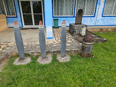 3/9/2023<br>Outside the WW-2 museum at the Blue Lagoon Resort.