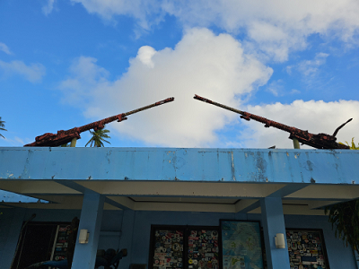 3/9/2023<br>Outside the WW-2 museum at the Blue Lagoon Resort.